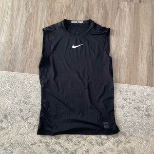 nike pro muscle tee